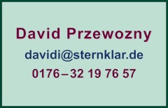 Kontaktdaten David Przewozny