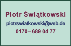 Kontaktdaten Piotr Świątkowski