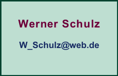 Kontaktdaten Werner Schulz